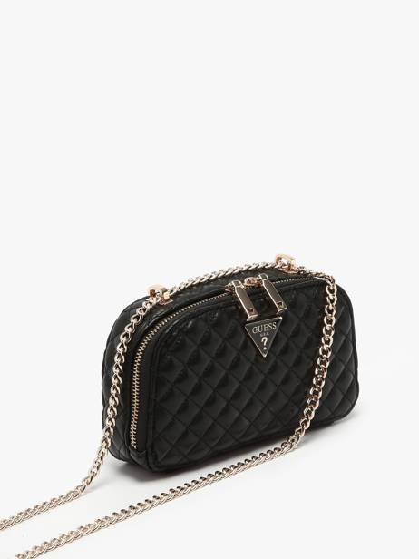 Cross Body Tas Eco Rianee Guess Zwart eco rianee QG954174 ander zicht 2